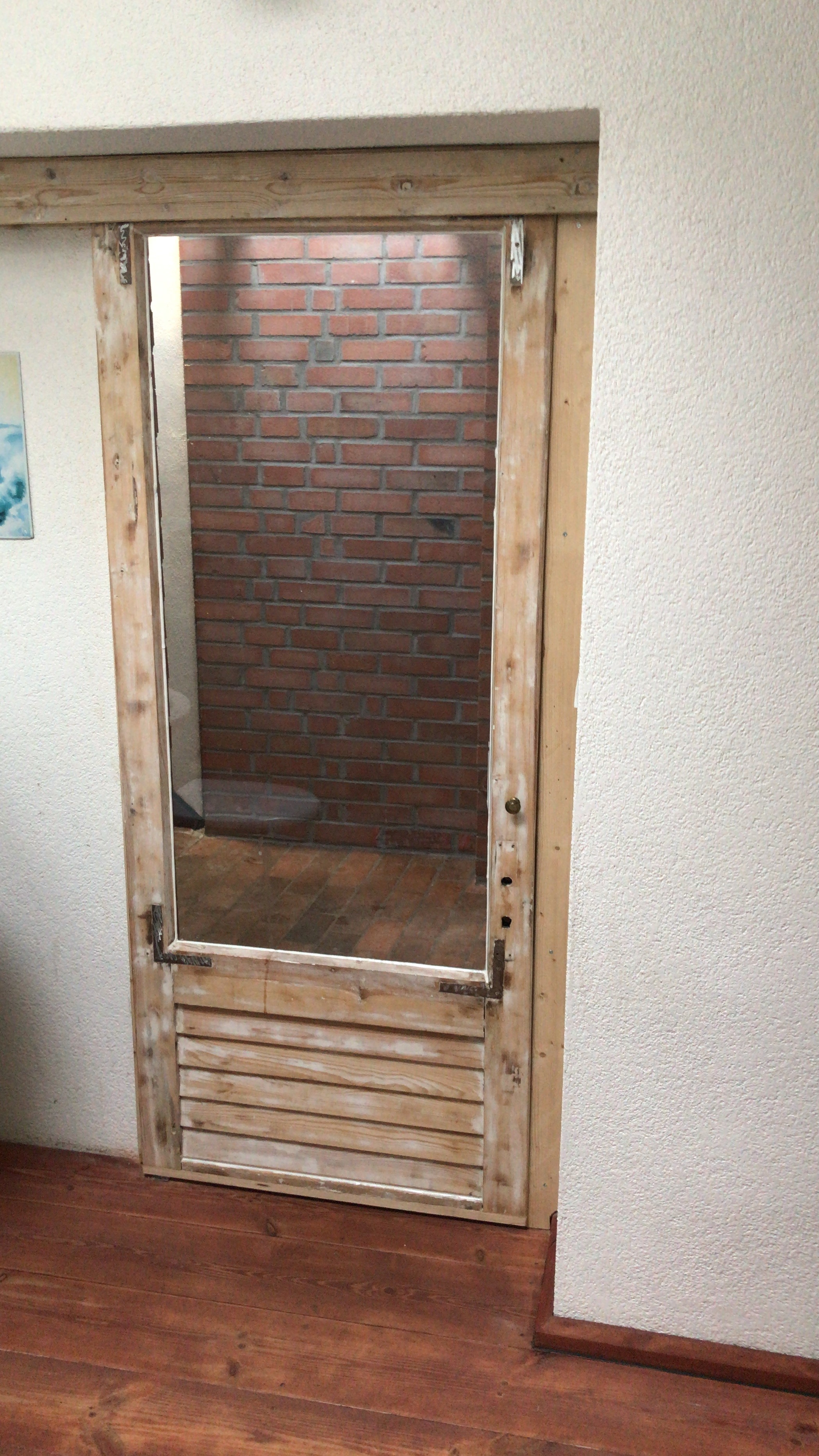 Schiebetür mit Glas 